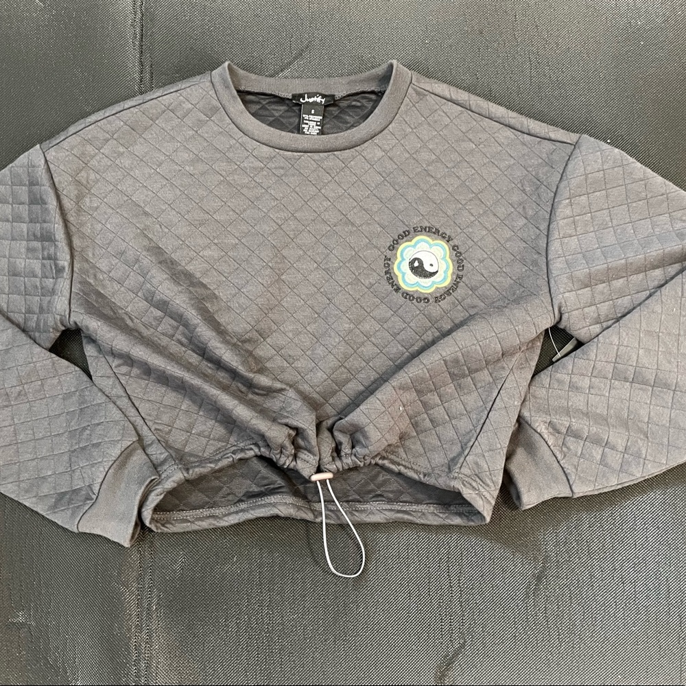 Cropped sweatshirt